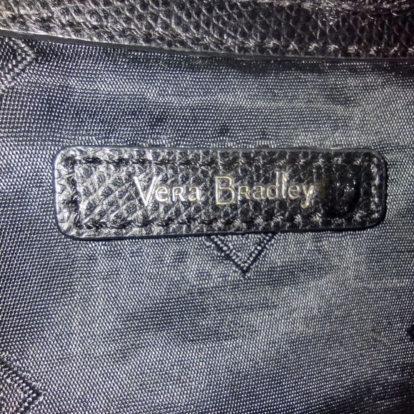 Vera Bradley Brown Banana Leaves Tote Crossbody - Picture 7 of 7